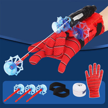 Spider Silk Launcher SpiderMans Cosplay Prop Party Comic Con Children Boys Girls Toys Cartoon Anime New Kids Birthday Cute Gifts