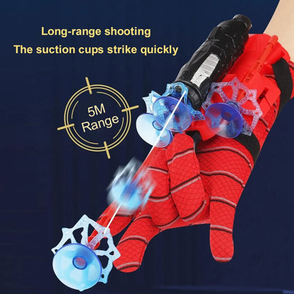 Spider Silk Launcher SpiderMans Cosplay Prop Party Comic Con Children Boys Girls Toys Cartoon Anime New Kids Birthday Cute Gifts