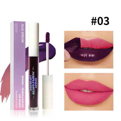 Peel Off Lip Stain Set, 3 Colors Long-Lasting Waterproof Pink Lip Tint, Transfer-Proof Non-Stick Cup Lip Makeup