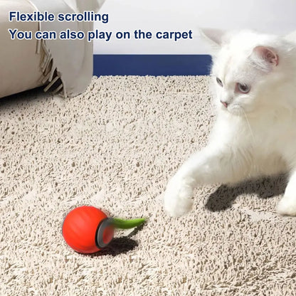 Smart Dog Cat Toy Ball Electronic Interactive Pet Toy Moving Ball Rechargeable Automatic Moving Bouncing for Puppy Gift Cat Products