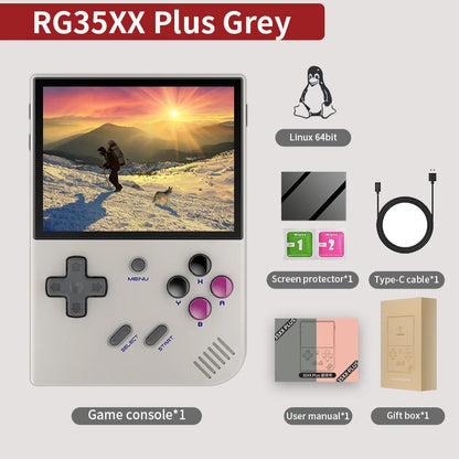 RG40XXV & RG35XX Plus Retro Handheld Game Console 640*480 IPS Screen Linux 64-bit 5000Games Support WIFI,Bluetooth,HDMI