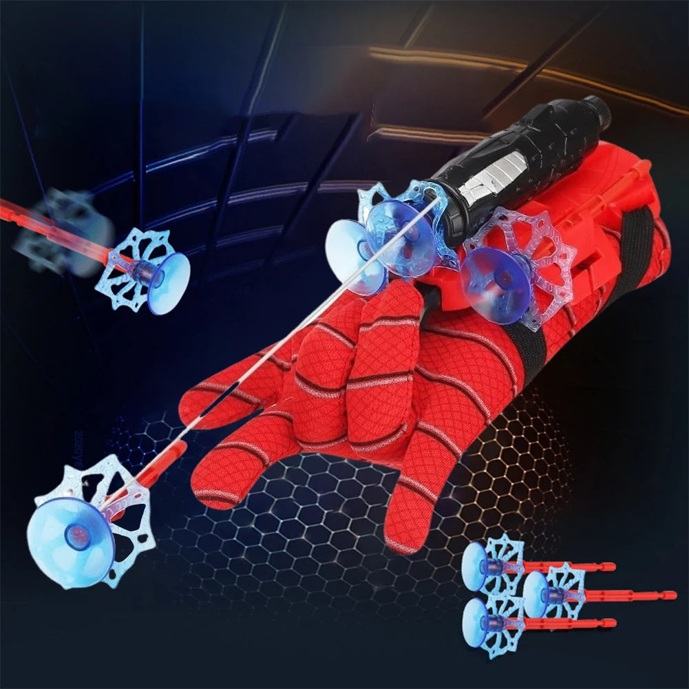 Spider Silk Launcher SpiderMans Cosplay Prop Party Comic Con Children Boys Girls Toys Cartoon Anime New Kids Birthday Cute Gifts
