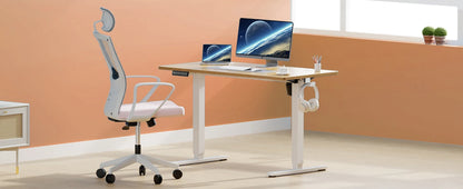 Electric Standing Desk Height Adjustable 40x24 Inch Stand Up Sit Stand Computer Desk Workstation Ergonomic Work Table