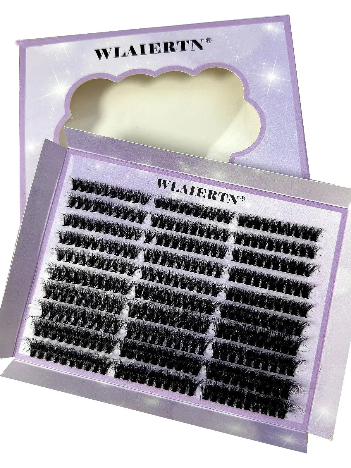 120PCS 5D Fluffy Cluster Lashes 30D-100D Natural Thick Eyelash Clusters Individual Lashes DIY Eyelashes Extension Makeup