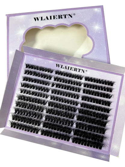 120PCS 5D Fluffy Cluster Lashes 30D-100D Natural Thick Eyelash Clusters Individual Lashes DIY Eyelashes Extension Makeup