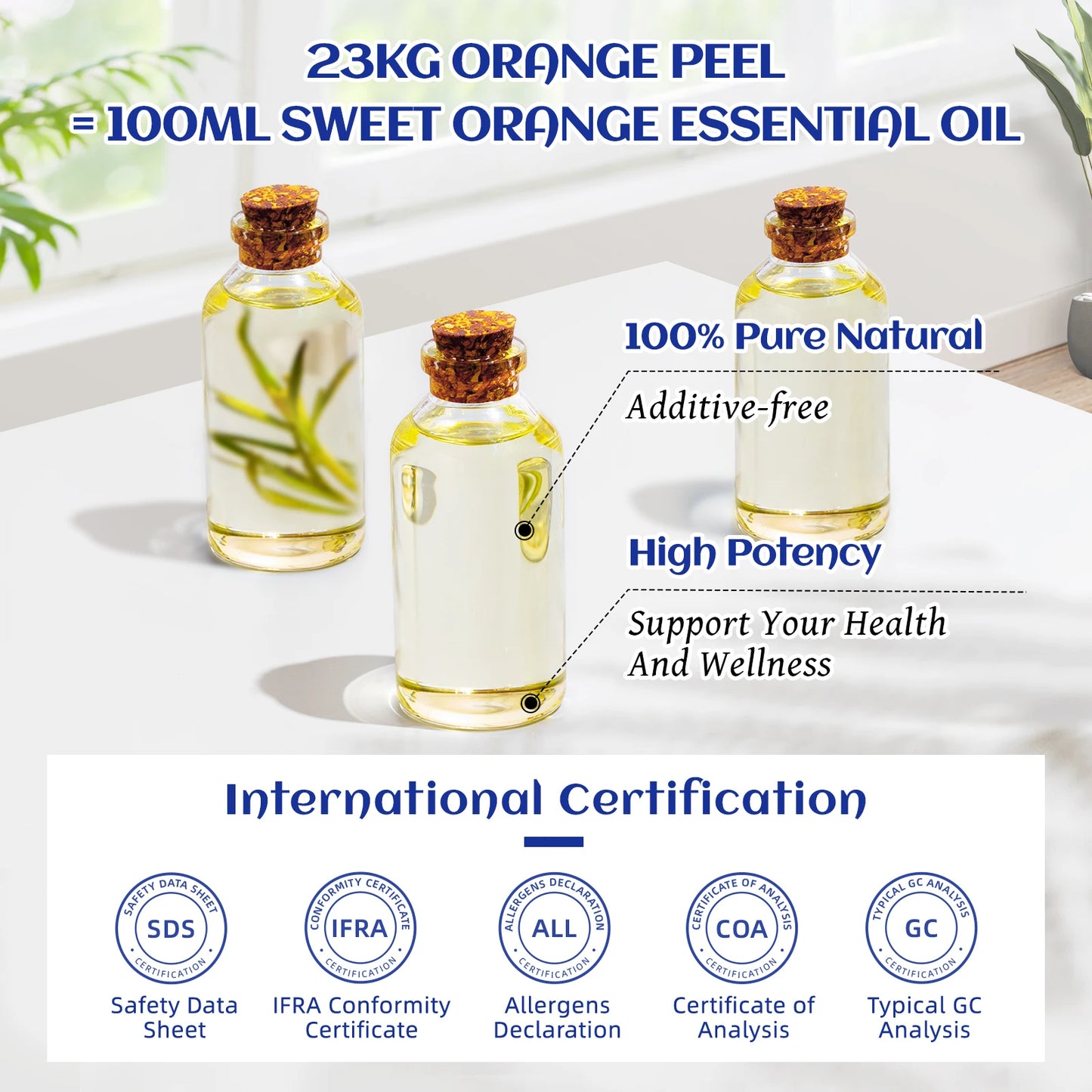 100ML Lavender Jasmine Rose Vanilla Mint  Eucalyptus Lemon Essential Oils for Diffuser, Humidifier, Massage, Skin, Hair