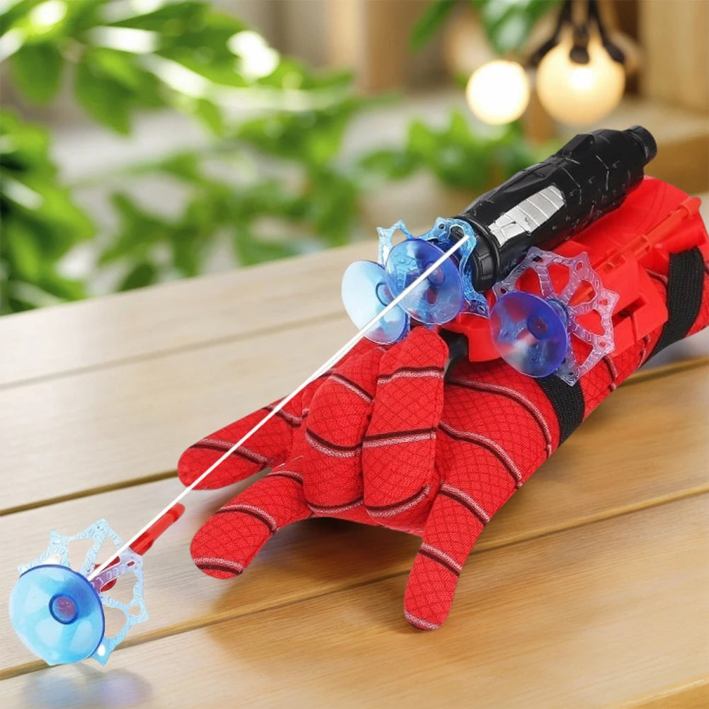 Spider Silk Launcher SpiderMans Cosplay Prop Party Comic Con Children Boys Girls Toys Cartoon Anime New Kids Birthday Cute Gifts