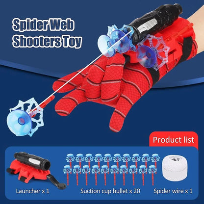 Spider Silk Launcher SpiderMans Cosplay Prop Party Comic Con Children Boys Girls Toys Cartoon Anime New Kids Birthday Cute Gifts
