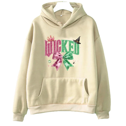 Wicked for Good Hoodies Wicked Musical Movie Fan Valentine Gift Hoody Fashion Women Men Aesthetic Autumn Winter Pullover Clothes