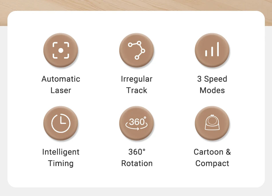 Automatic Cat Laser Toy Interactive 360° Adjustable Electric Cat Toy For Kitty Dog Indoor Smart Teasing Laser Cat Toys