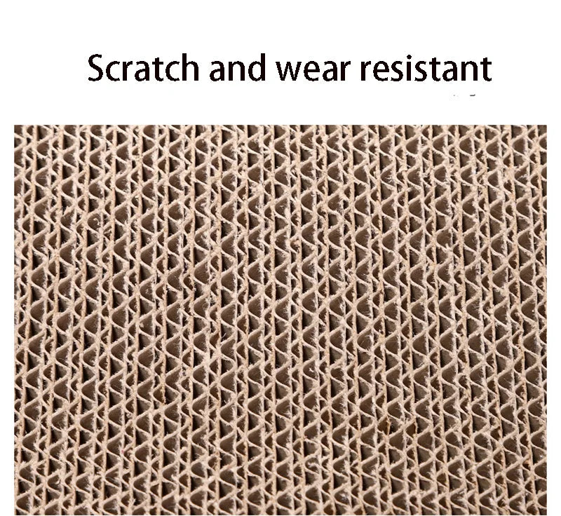 Cat Toys Cat Scraper Sharpening Claw Cardboard Corrugated Board Scratch-resistant Cat Scratch Board Cat Toy Sofa Cushion Bed
