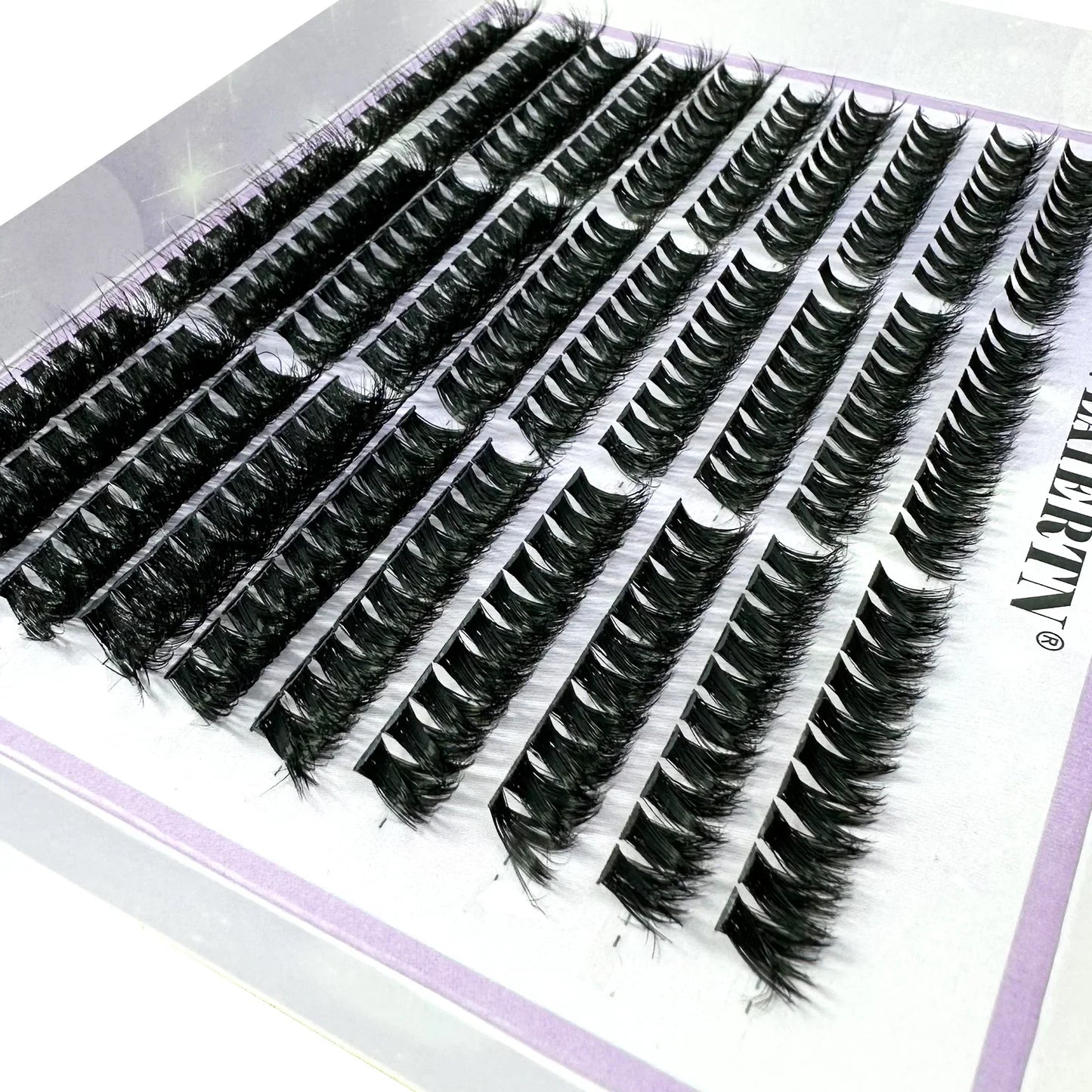 120PCS 5D Fluffy Cluster Lashes 30D-100D Natural Thick Eyelash Clusters Individual Lashes DIY Eyelashes Extension Makeup