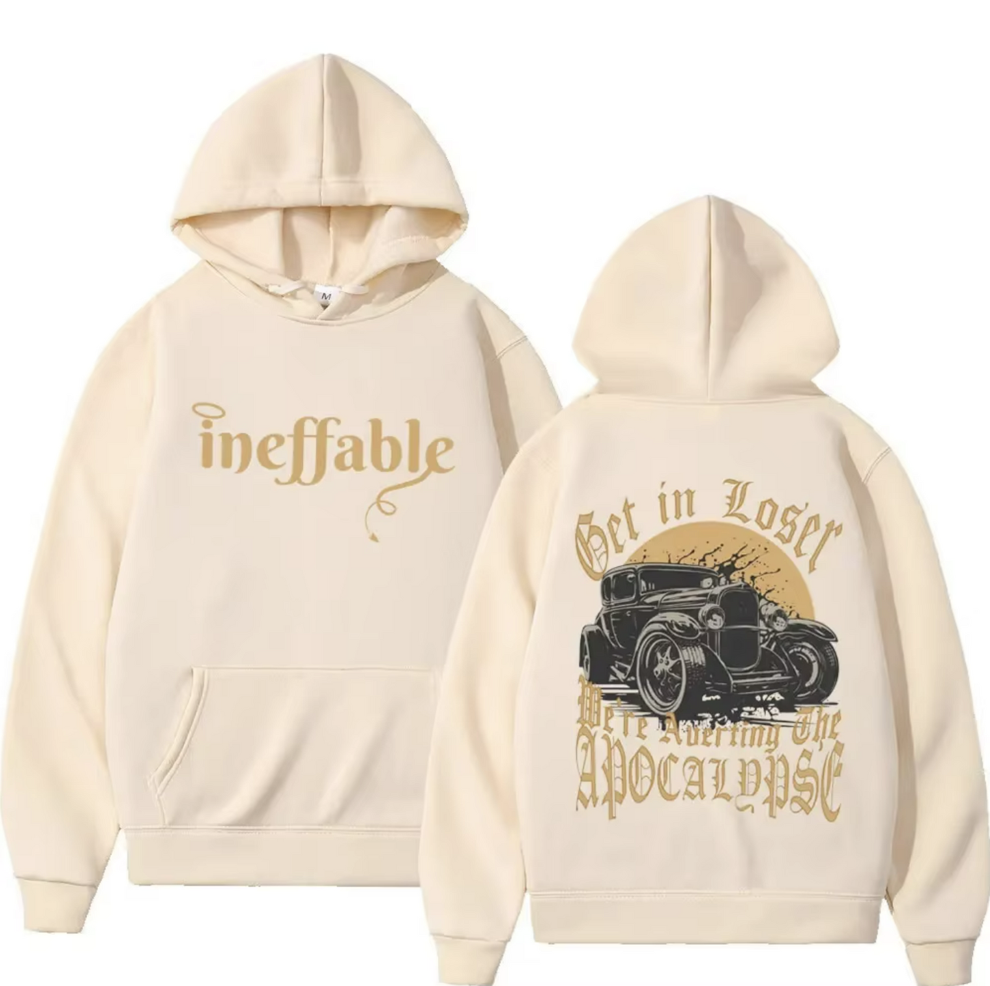Good Omens | Hoodies Autumn Winter High Quality Fleece Hooded Sweatshirts Men Women Street Trend Fashion Pullovers