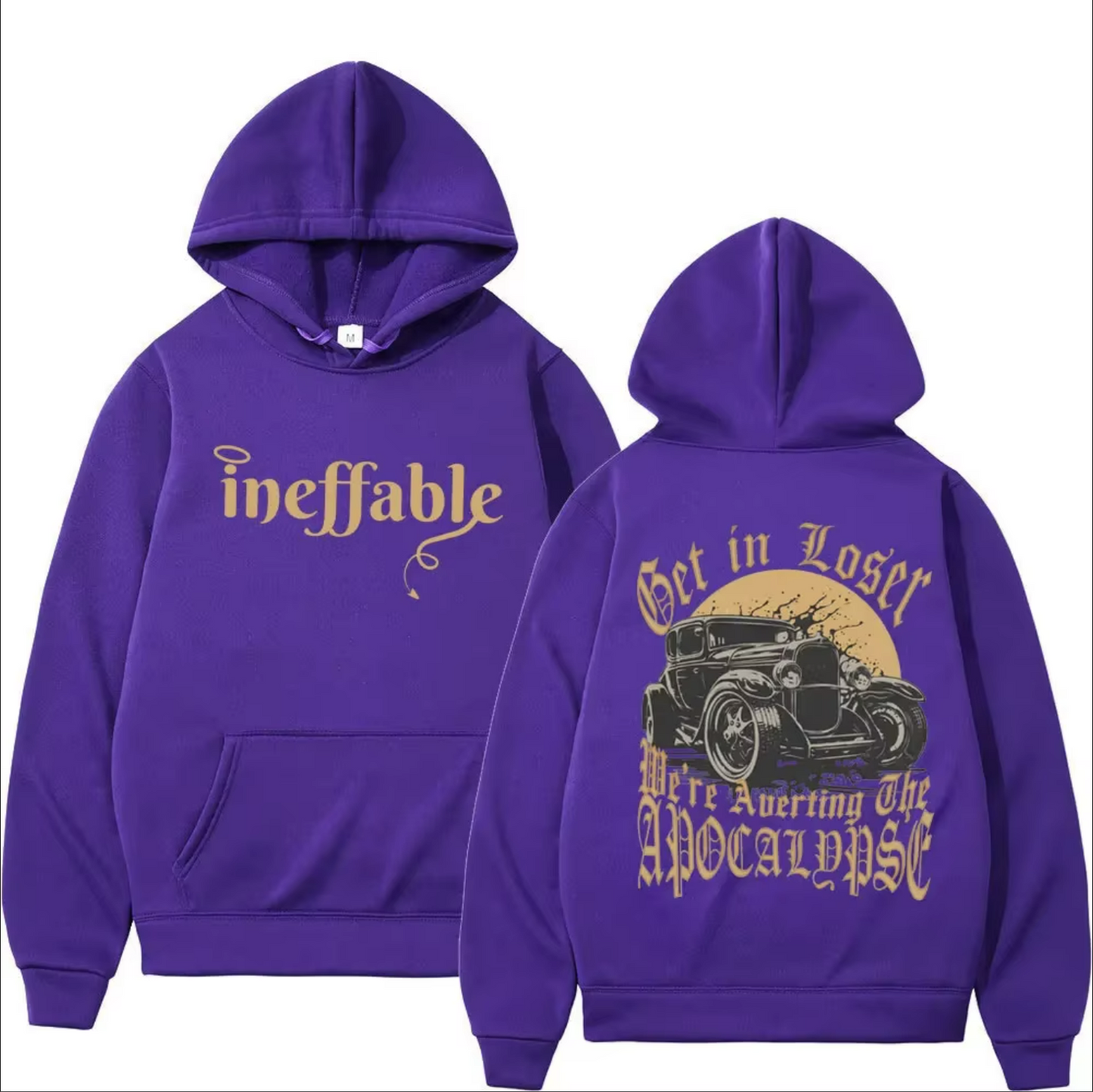 Good Omens | Hoodies Autumn Winter High Quality Fleece Hooded Sweatshirts Men Women Street Trend Fashion Pullovers