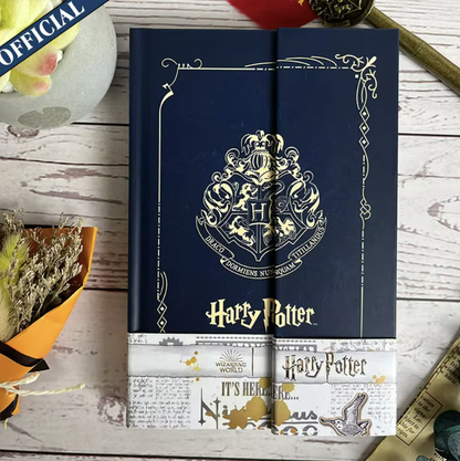Harry Potter | Peripheral Retro Notebook Magic Academy Hogwarts Portable Notebook School Student Stationery