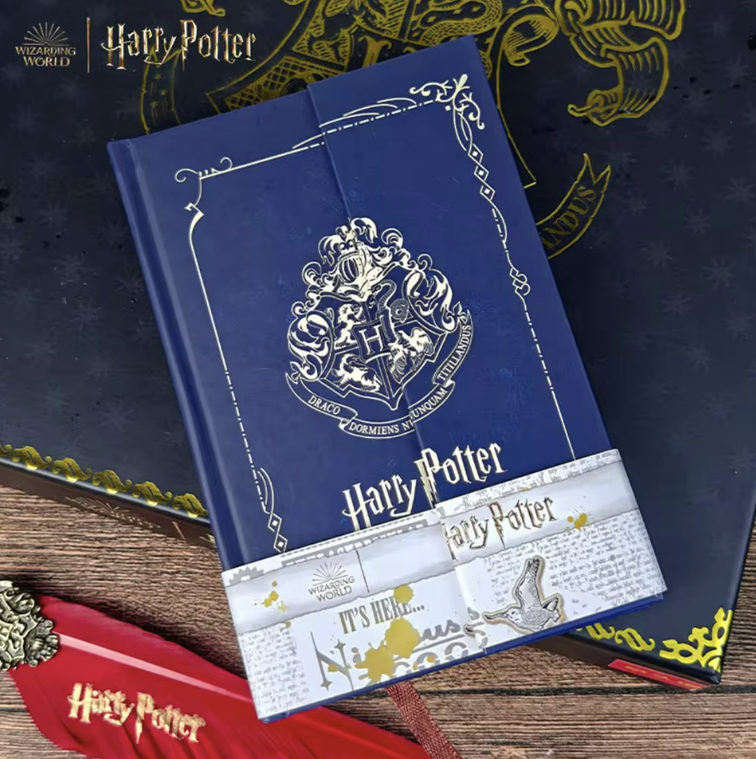 Harry Potter | Peripheral Retro Notebook Magic Academy Hogwarts Portable Notebook School Student Stationery