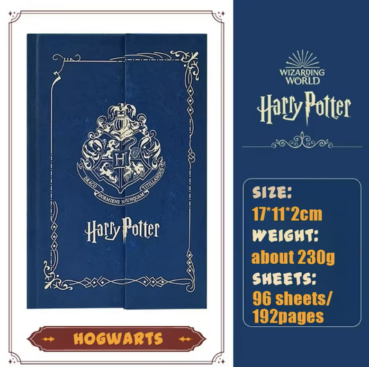 Harry Potter | Peripheral Retro Notebook Magic Academy Hogwarts Portable Notebook School Student Stationery