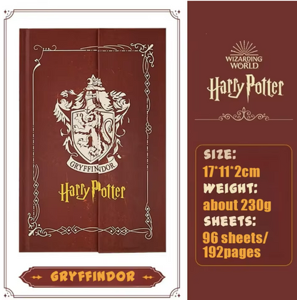 Harry Potter | Peripheral Retro Notebook Magic Academy Hogwarts Portable Notebook School Student Stationery