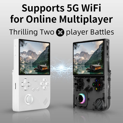 RG40XXV & RG35XX Plus Retro Handheld Game Console 640*480 IPS Screen Linux 64-bit 5000Games Support WIFI,Bluetooth,HDMI