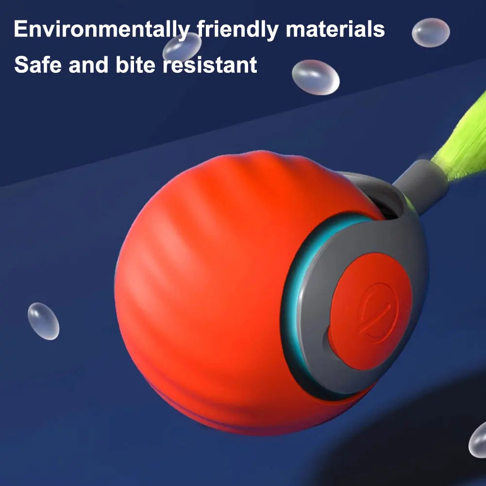 Smart Dog Cat Toy Ball Electronic Interactive Pet Toy Moving Ball Rechargeable Automatic Moving Bouncing for Puppy Gift Cat Products
