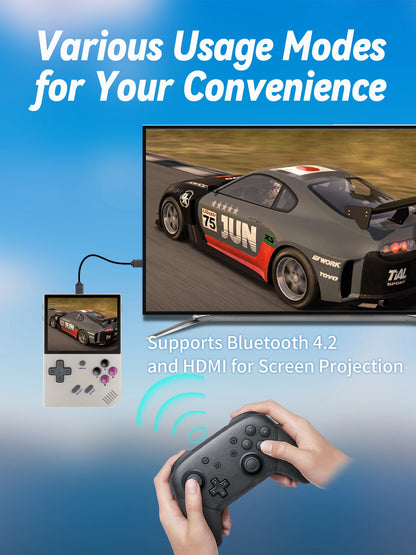 RG40XXV & RG35XX Plus Retro Handheld Game Console 640*480 IPS Screen Linux 64-bit 5000Games Support WIFI,Bluetooth,HDMI