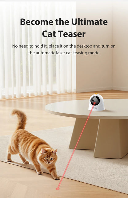 Automatic Cat Laser Toy Interactive 360° Adjustable Electric Cat Toy For Kitty Dog Indoor Smart Teasing Laser Cat Toys