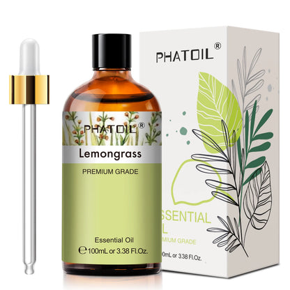 100ml Pure Natural Essential Oils For Diffuser Candle Making Lavender Jasmine Vanilla Eucalyptus Aroma Essential Oil