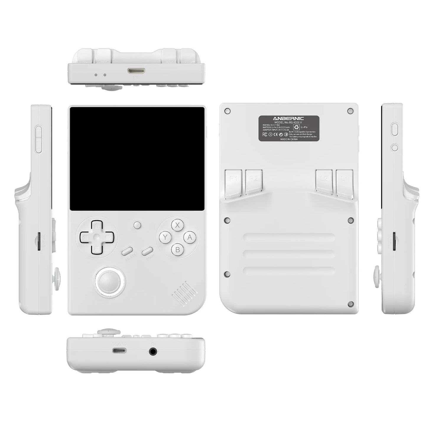 RG40XXV & RG35XX Plus Retro Handheld Game Console 640*480 IPS Screen Linux 64-bit 5000Games Support WIFI,Bluetooth,HDMI