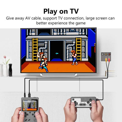 500 Games In One Portable Mini Electronic Video Game Player Kids Electronic Game Toy For Children Handheld Game Console Adjustab