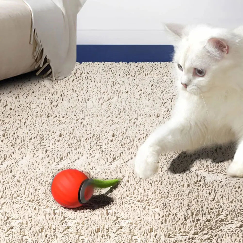 Smart Dog Cat Toy Ball Electronic Interactive Pet Toy Moving Ball Rechargeable Automatic Moving Bouncing for Puppy Gift Cat Products
