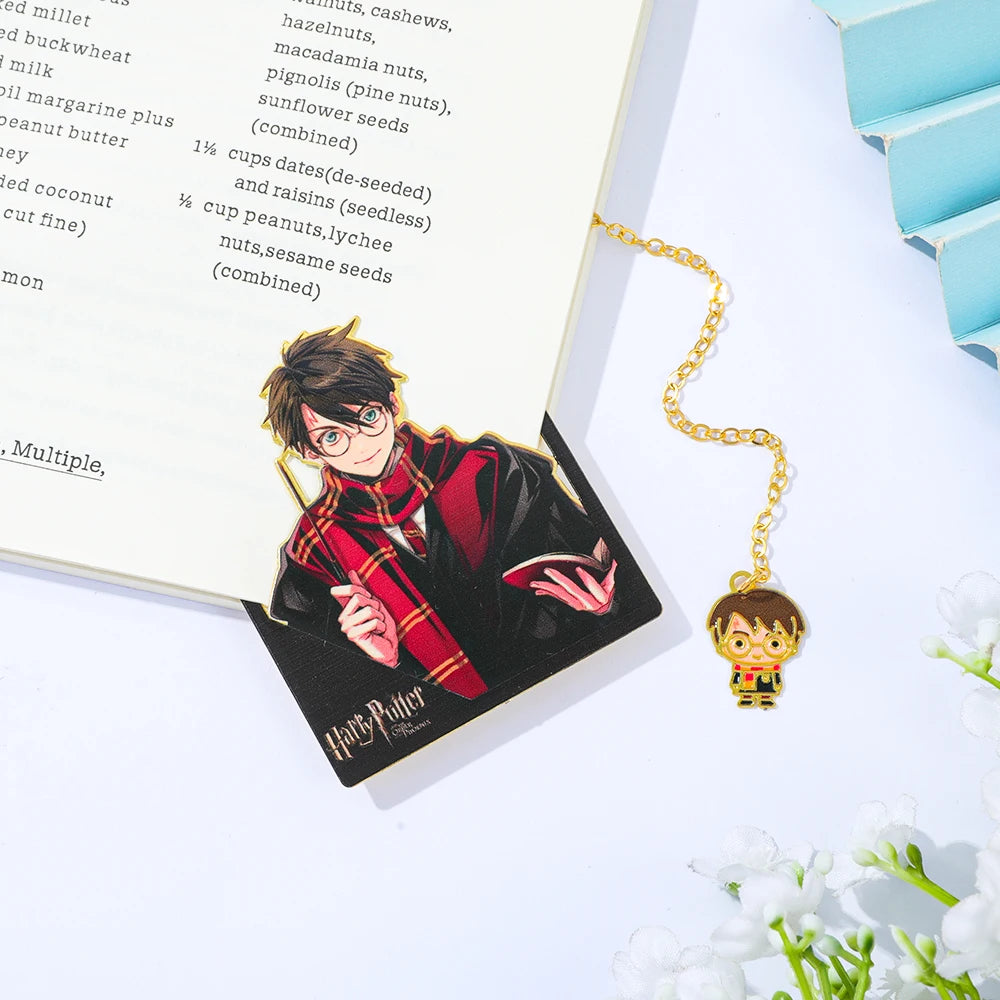 Harry Potter Retro Metal Bookmarks - Magic World Collectibles, Reading Companions and Exquisite Gifts for Book Lovers