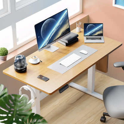 Electric Standing Desk Height Adjustable 40x24 Inch Stand Up Sit Stand Computer Desk Workstation Ergonomic Work Table