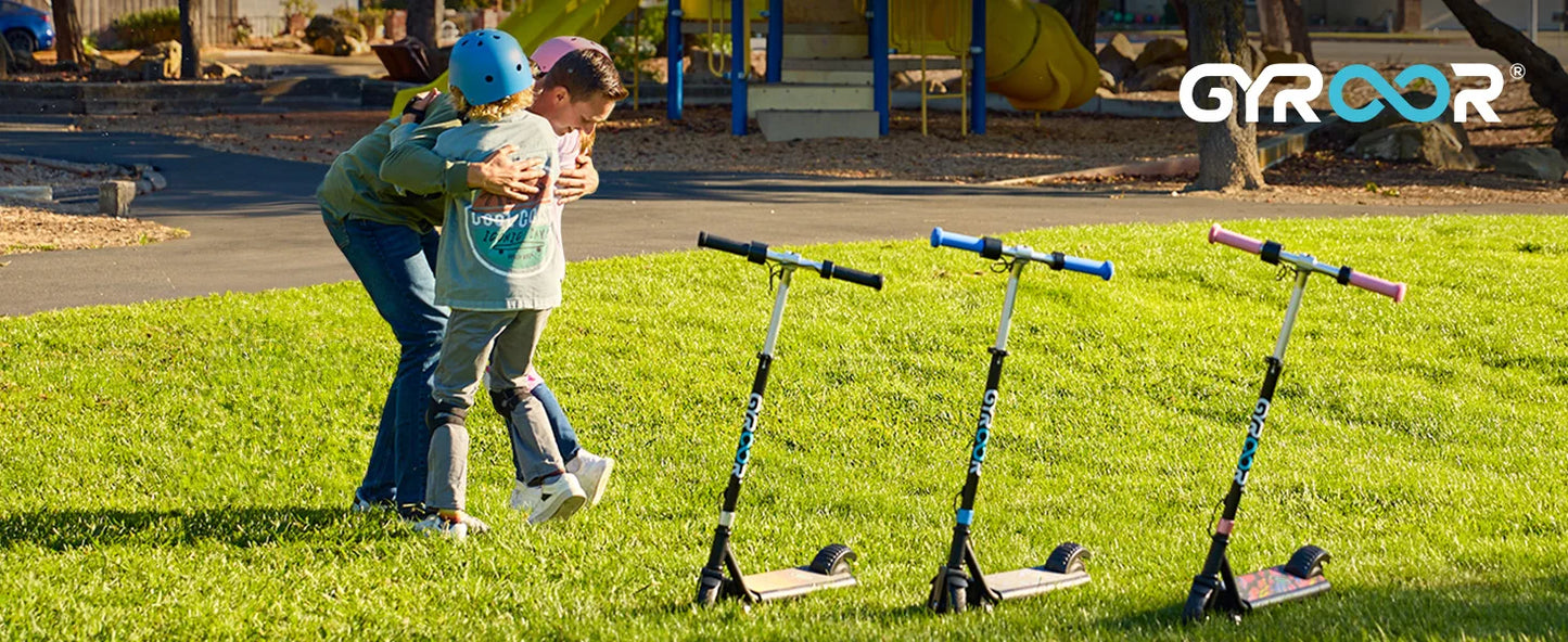 H30 Max Electric Scooter for Kids, LED Dispaly, 150W Powerful Motor, Dual Brake System, Adjustable Height and Speed.