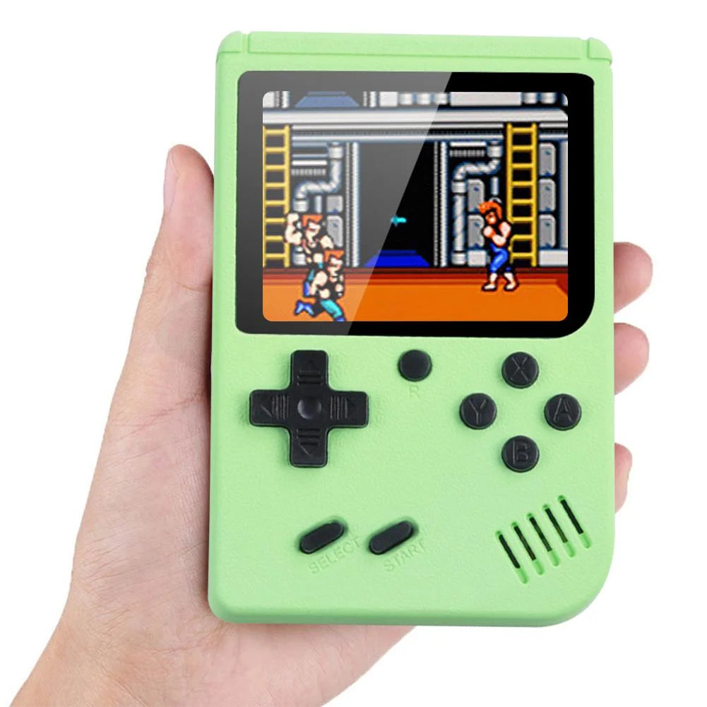 500 Games In One Portable Mini Electronic Video Game Player Kids Electronic Game Toy For Children Handheld Game Console Adjustab