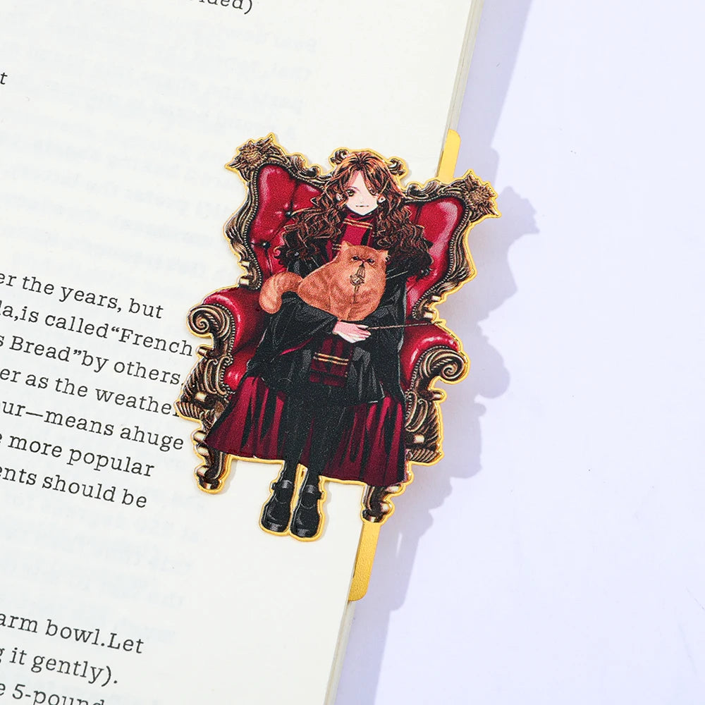 Harry Potter Retro Metal Bookmarks - Magic World Collectibles, Reading Companions and Exquisite Gifts for Book Lovers