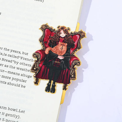 Harry Potter Retro Metal Bookmarks - Magic World Collectibles, Reading Companions and Exquisite Gifts for Book Lovers