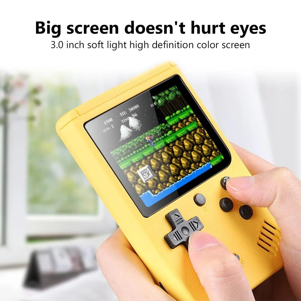 500 Games In One Portable Mini Electronic Video Game Player Kids Electronic Game Toy For Children Handheld Game Console Adjustab