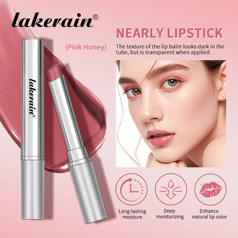 Lipstick Lip Balm Natural Color Creamy Texture Long Lasting Moisturizing  Nourishing Lip Care Gloss Cosmetic