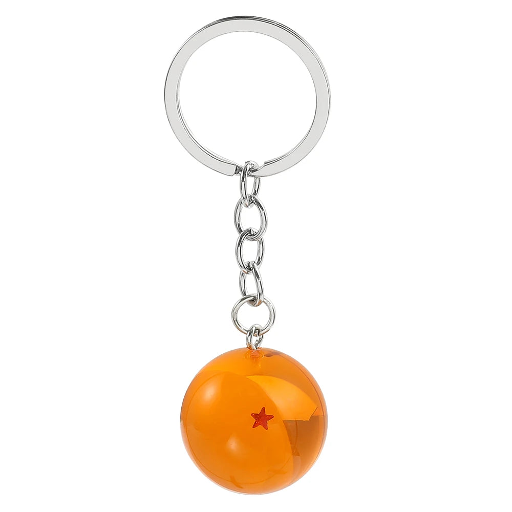 Japanese Anime Dragon Ball Keychain Figurine Toy Key Ring Pendant Car Keychain Gift Accessory