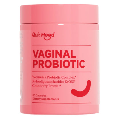 Quitmood Queen's Female-Focused Once-daily Women's complete V- Probiotics for Women - pH Balance, Odor Control, Yeast & Flora
