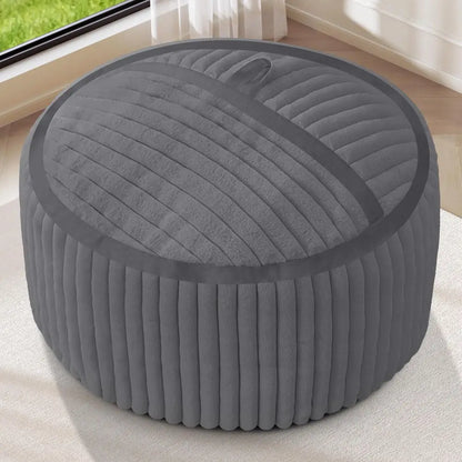 Bean Bag Chair 3FT Big Bean Bag Chairs for Adults with Memory Foam Filled,3Beanbag Chair with Soft Faux Fur Cover,Comfy Bean Bag