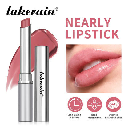 Lipstick Lip Balm Natural Color Creamy Texture Long Lasting Moisturizing  Nourishing Lip Care Gloss Cosmetic