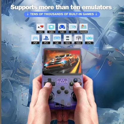 Retro Game Console Arkos System 3.5" IPS Screen Portable Pocket Player 64GB 15000+128G 20000+ Games best gaming lover gifts